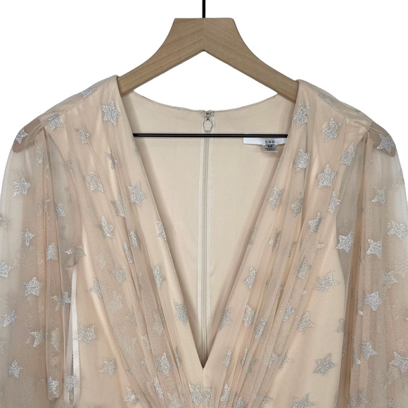 NWT SHO Metallic-Star Sheath Dress - Picture 4 of 14